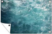 Tuindecoratie Zee - Water - Oceaan - 60x40 cm - Tuinposter - Tuindoek - Buitenposter
