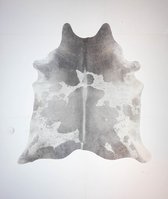 KOELAP Koeienhuid Vloerkleed - Grijs Egaal - 200 x 210 cm - 1004015