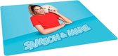 placemat Samson en Marie 41,5 cm blauw