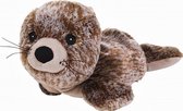 warmteknuffel zeehond 31 cm bruin