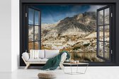 Papier peint - Papier peint photo murale Transparente - Lac - Berg - Largeur 360 cm x hauteur 240 cm