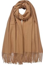 Juleeze Wintersjaal Dames 68x175 cm Bruin Synthetisch Wintershawl Sjaal Shawl