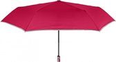 paraplu 95 x 54 cm fiberglass/microfiber rood