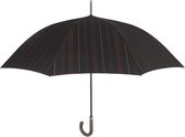 golfparaplu automatisch 69 x 120 cm zwart/oranje