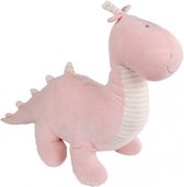 knuffel dinosaurus junior 50 cm pluche roze