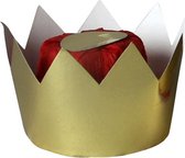 kroon Queen's Crown 7 x 19 cm karton goud per stuk