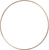 metalen draadring 3 mm goud 20 cm per stuk