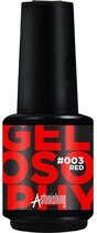 Astonishing - Gellak - #003 RED - 15 ml - Gelosophy - UV/Led Gel