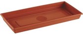 plaat plantenbak Lima 37 x 17 x 3,5 cm bruin