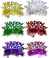 tiara's Happy Birthday 25 x 18 cm karton 6 stuks