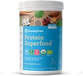 Amazing Grass Protein Superfood - Vegan Protein Poeder - Plantaardige Eiwitshake - 360 gram (12 Shakes) - Vanille