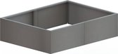 MySteel Verzinkt staal plantenbak Texas xxl 1600x1200 Inclusief Bodemplaat  - Hoogte: 800mm