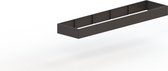 MySteel Gepoedercoat staal plantenbak Texas xxl 5000x1200  - Kleur: RAL9010 (wit) - Hoogte: 300mm