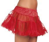 Petticoat Minirokje rood one size