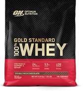 Optimum Nutrition Gold Standard 100% Whey Protein – Double Rich Chocolate – Proteine Poeder – Eiwitshake – 4530 gram (146 servings)