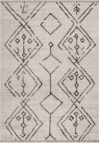Modern berber-look vloerkleed Taznaxt - beige 5103 - 120x170 cm