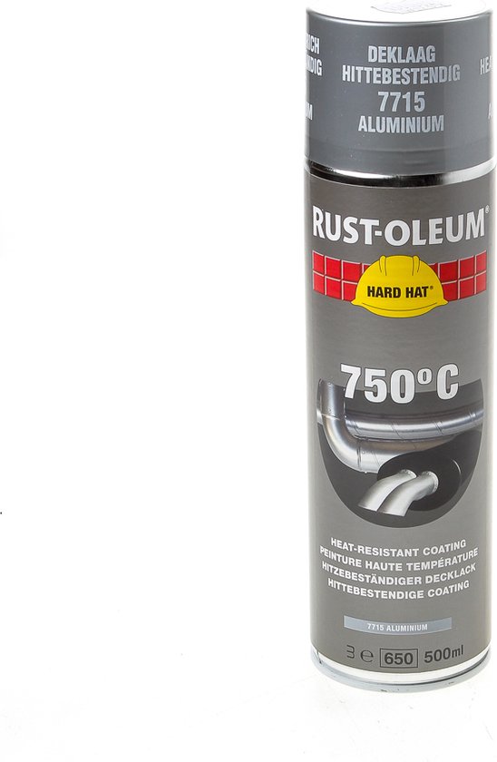 Rust-Oleum Hard Hat Hittebestendig Aluminium 750ºc | bol.com