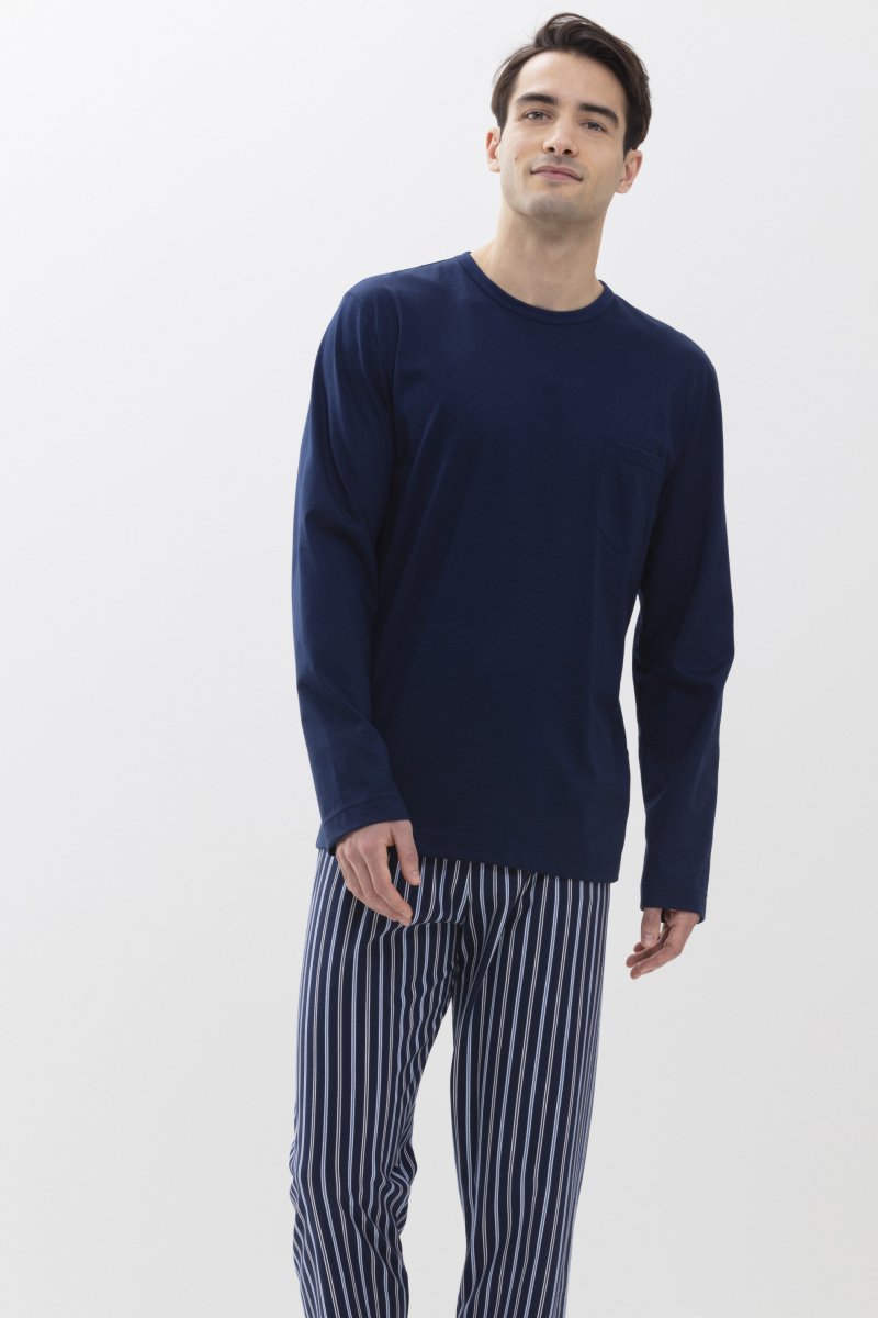 Mey Tweedelige Pyjama Portimo Heren 34019 664 neptune 52