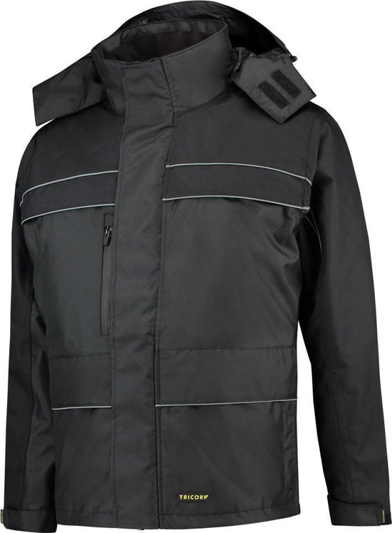 Foto: Starmax jacket 3in1 werkjas hi vis oranje blauw veiligheidsjas softshell werkjas met microfleece binnenlaag winddicht en stormbestendig verstelbare manchetten reflecterende werkjas met fluorescerend stof en banden