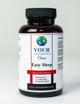 Your Vitamines Classic Easy Sleep Melatonine-L-tryptofaan-Passieflora & B12 90 Tabletten