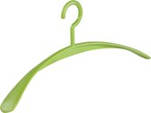 De Kledinghanger Gigant - 4 x Garderobehanger Wing kunststof groen, 45 cm