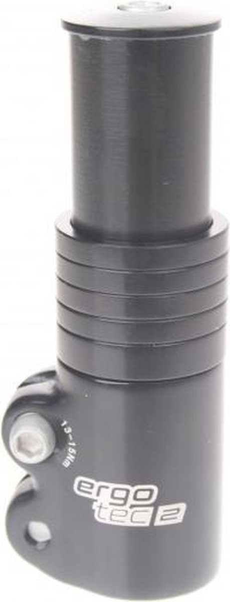 Ergotec Ahead 3 Stuurpenverlenger - AL6061 T6 - Zwart — afbeelding 3