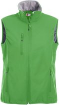 Clique Basic Softshell Vest Ladies 020916 - Vrouwen - Appelgroen - XL