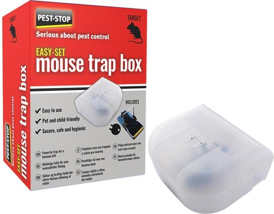 Easy-Set Mouse Trap Box, muizenvangdoos