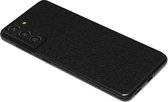 ScreenSafe Skin Galaxy S21 Black Leather zonder logo