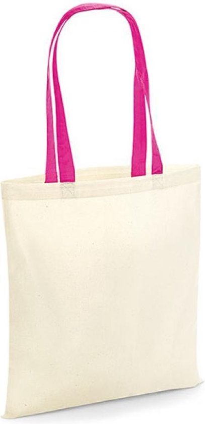 Bag for Life - Contrast Handles (Fuchsia)