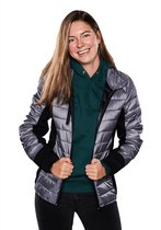 Feyenoord Jas gewatteerd, zilver, Dames (S)