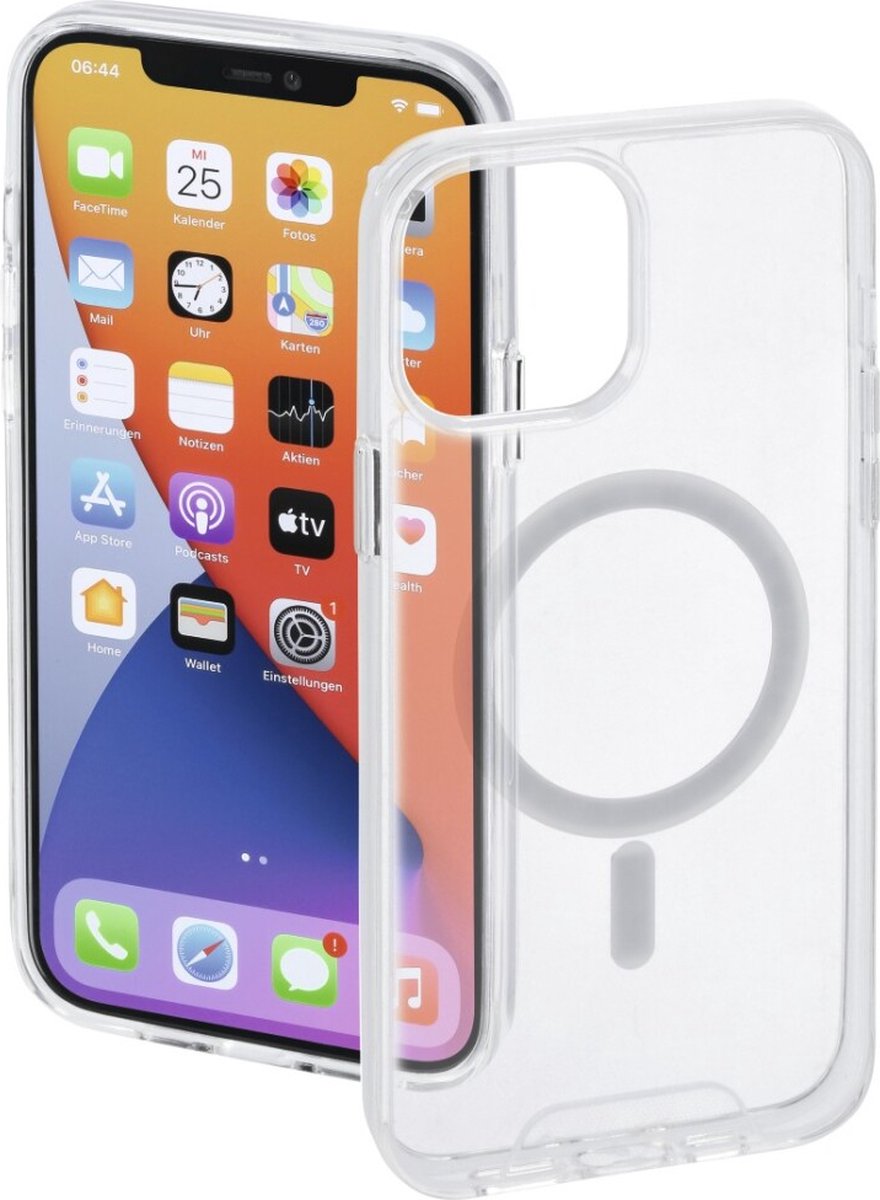 Hama Cover MagCase Safety Voor Apple IPhone 12 Pro Max Transparant
