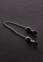 Triune - Barrel Tit Clamps with Chain (pair)