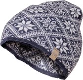 Bonnet en tricot Ivanhoe Freya Light Navy - Taille unique - Blauw