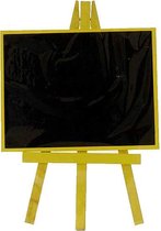 Pincello Krijtbord Inklapbaar Junior 21 X 28,5 Cm Hout Geel/zwart
