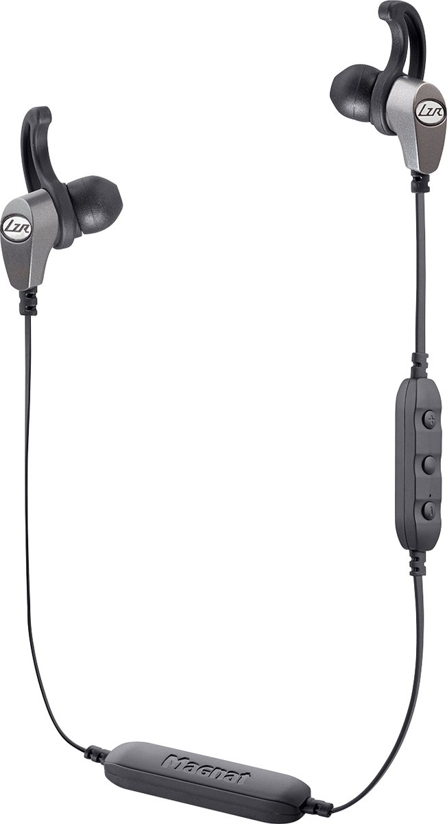 Magnat LZR 548 BT Headset In-ear Zwart, Titanium