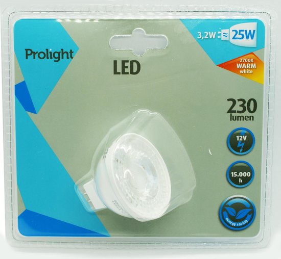 Prolight spot LED 3W GU5,3 3W