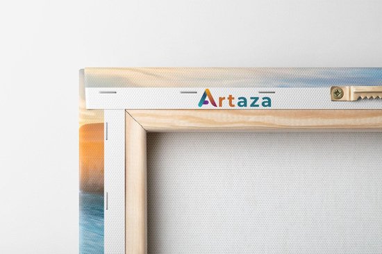 Artaza - Peinture sur toile - Chutes d'eau au coucher du soleil - 120 x 60 - Groot - Photo sur toile - Impression sur toile