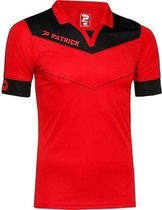 Patrick Power Shirt Korte Mouw Heren - Rood / Zwart | Maat: M