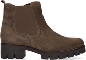 Gabor 710 Chelsea boots - Enkellaarsjes - Dames - Taupe - Maat 37,5