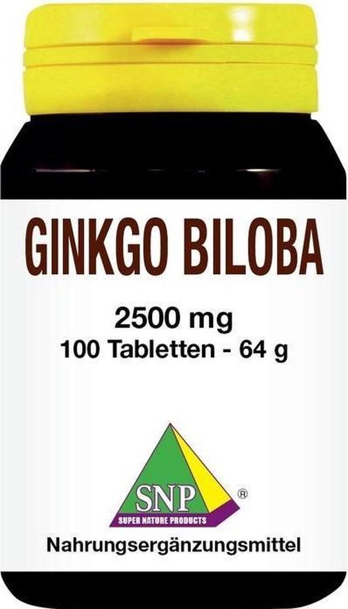 SNP Ginkgo biloba 2500mg 100 Tabletten