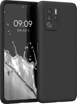 kwmobile telefoonhoesje voor Xiaomi Poco X3 GT - Hoesje voor smartphone - Back cover in mat zwart