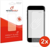 2 stuks: Meteorshield iPhone 7 screenprotector - Ultra clear impact glass