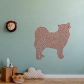 Finse Lappenhond | houten wanddecoratie| Geproduceerd in Nederland | Kaboomlaser