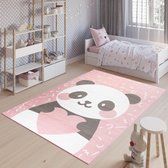 Tapiso Jolly Vloerkleed Dieren Kinderkamer Babykamer Speelkleed Maat- 140x200