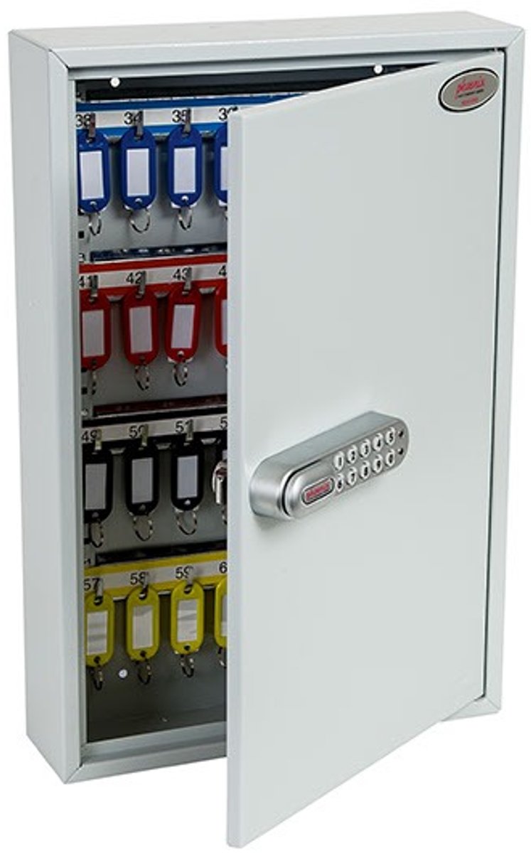 Phoenix KC0602K Sleutelkast met 64 sleutelhaken | elektronisch codeslot