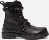 Muyters Veterboots zwart Leer 48605 - Maat 38