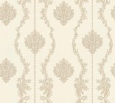 A.S. Création behangpapier barokprint beige en crème - AS-344931 - 53 cm x 10,05 m