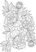 Woodware Clear stamp - Bloemen - Camelia - A6 - Polymeer
