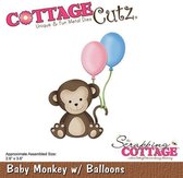 CottageCutz Baby Monkey with Balloons (CC-292)